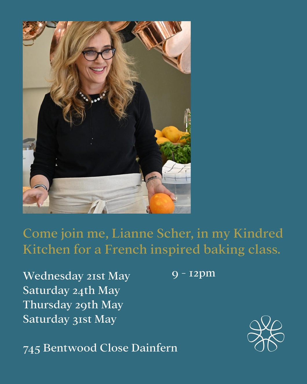 French Baking Master Class with Lianne - Saturday 31st May